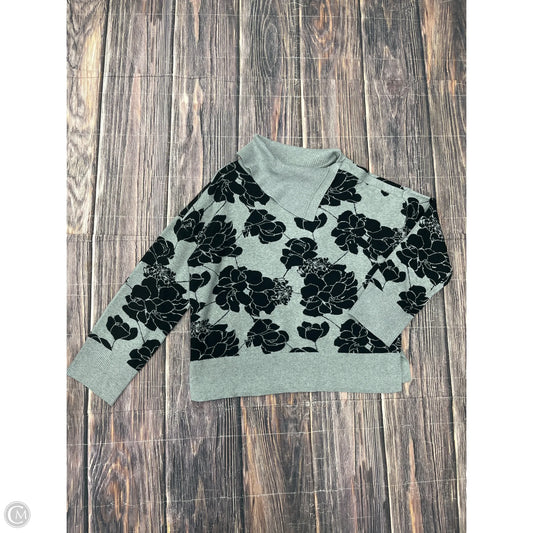 Sweater By Liz Claiborne In Grey, Size: 1x