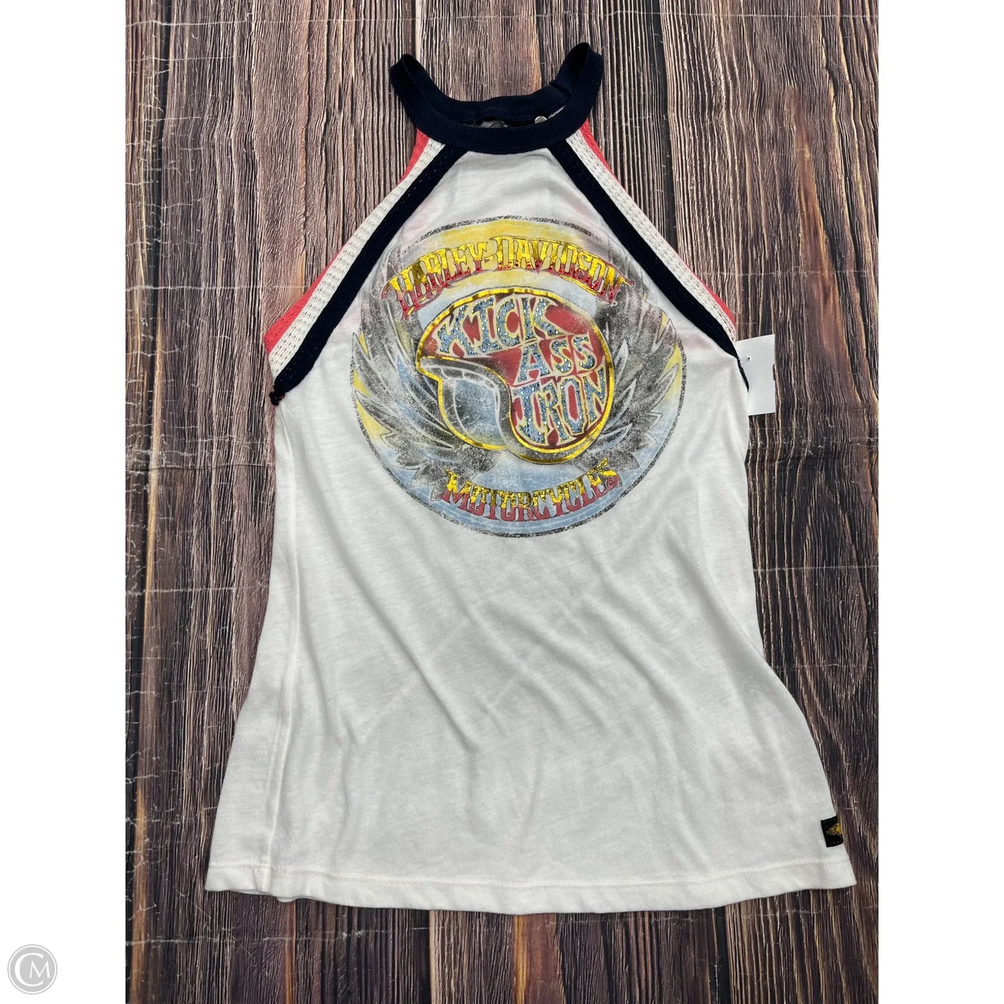Tank Top By Harley Davidson In White, Size: S