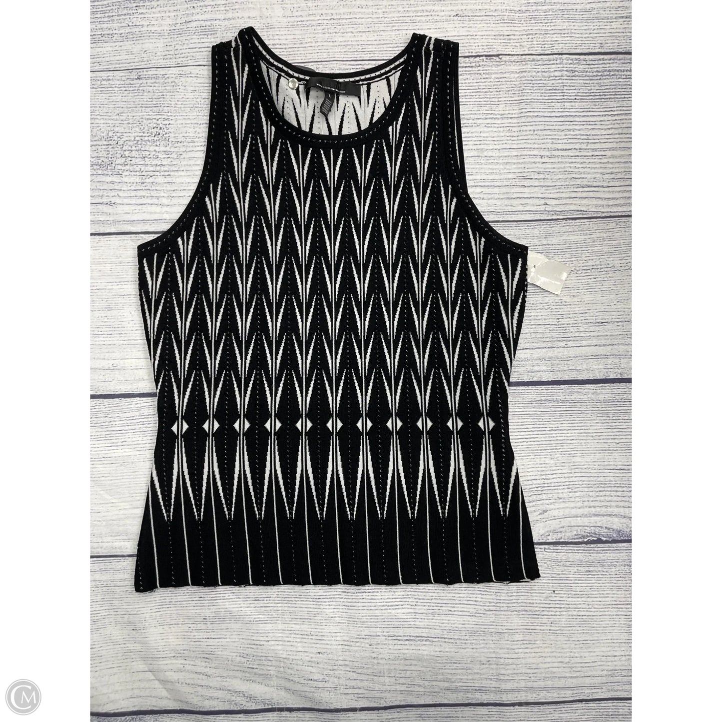 Tank Top By White House Black Market In Black, Size: L
