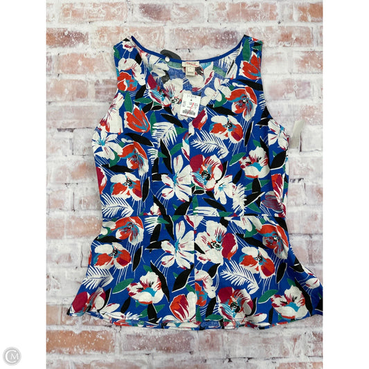 Tank Top By J. Crew In Blue, Size: S