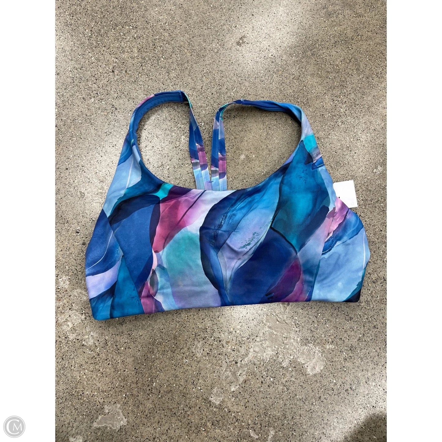 Swimsuit Top By Athleta In Blue, Size: S