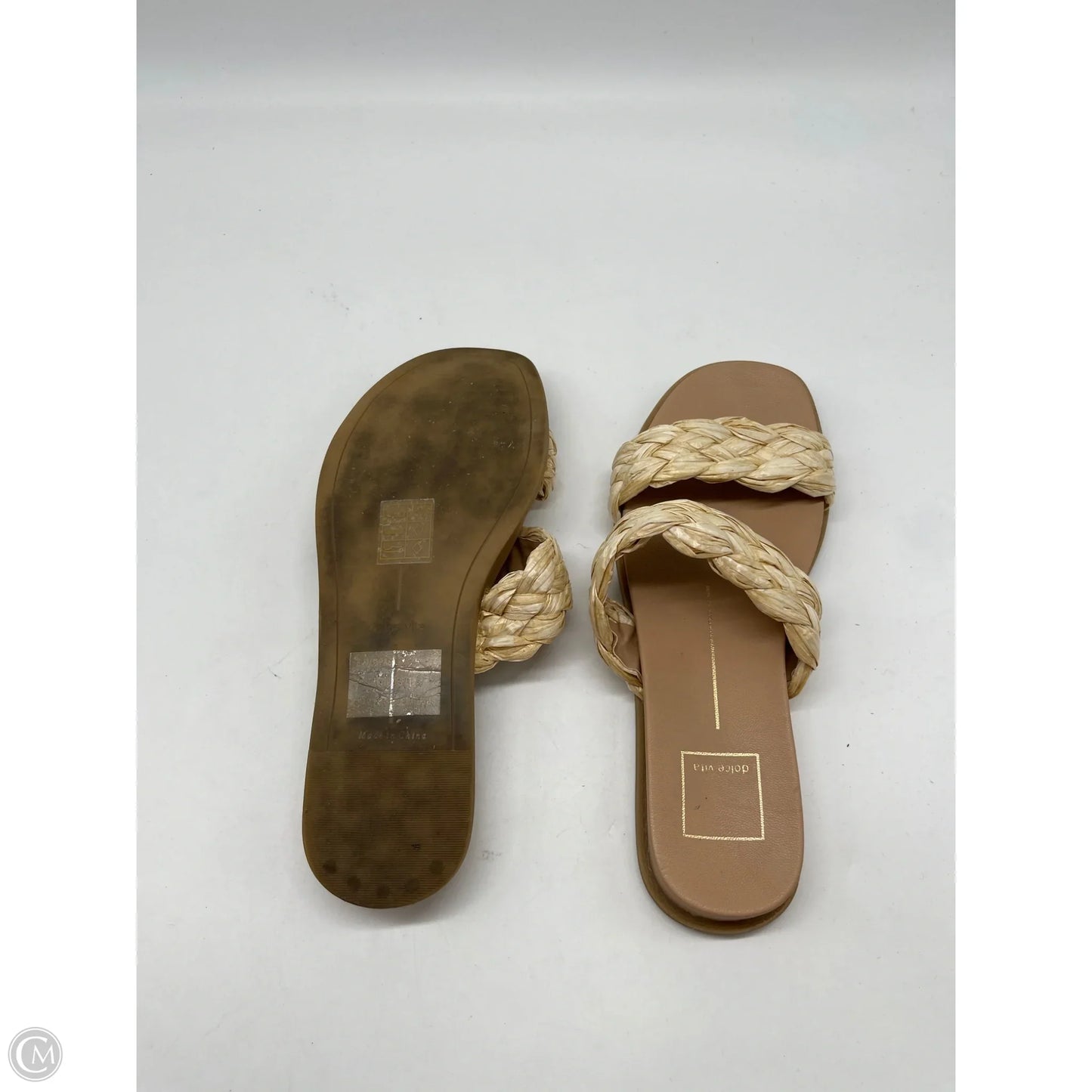 Sandals Flats By Dolce Vita In Tan, Size: 6.5