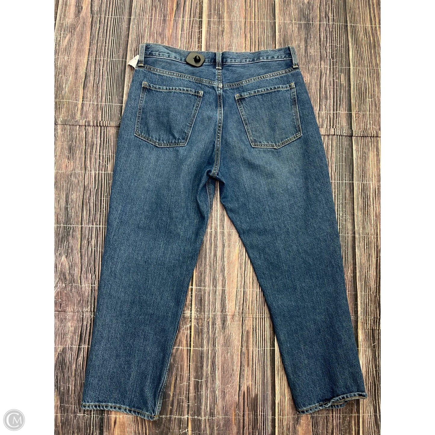Jeans Straight By Old Navy In Blue Denim, Size: 6