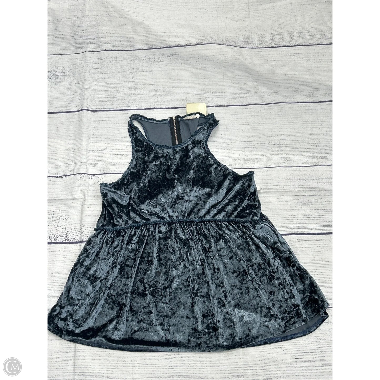 Tank Top By Pol In Blue, Size: M