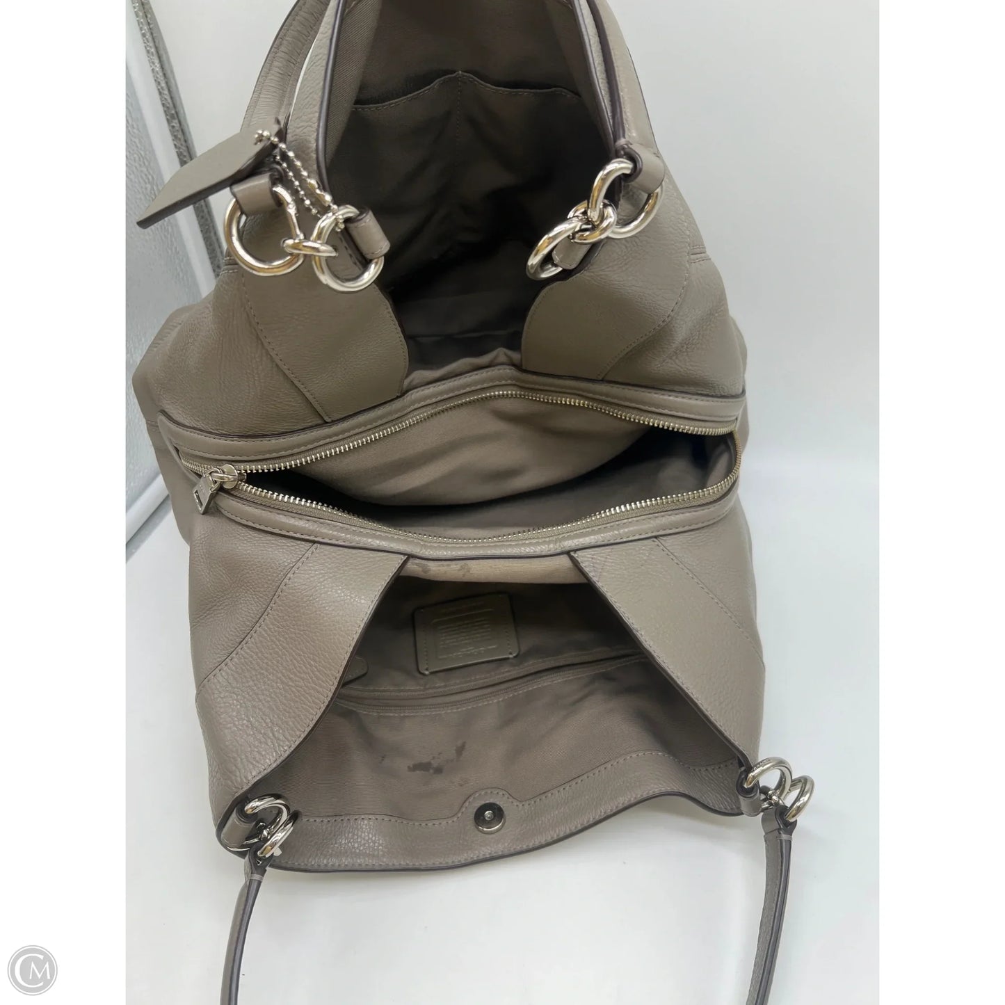 Handbag Designer By Coach, Size: Large