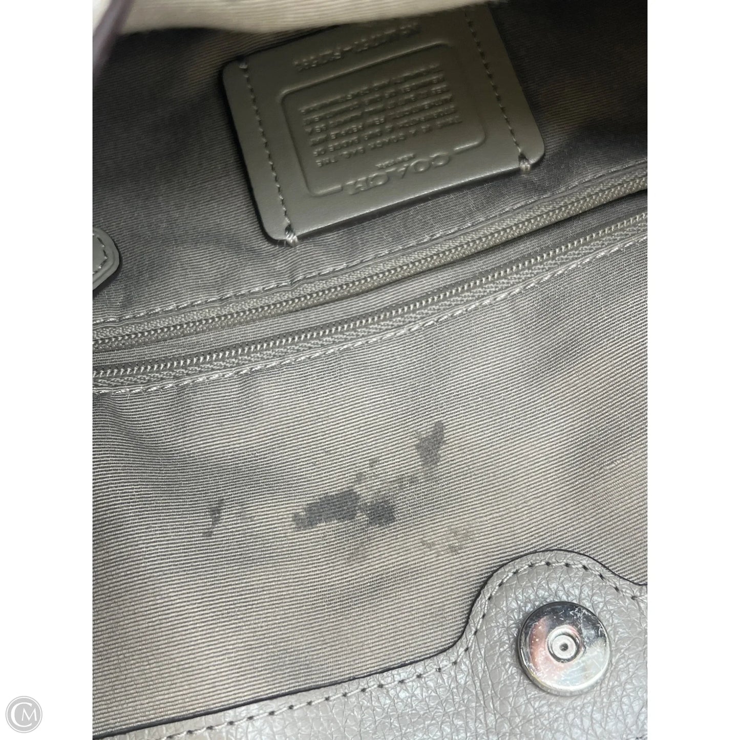 Handbag Designer By Coach, Size: Large