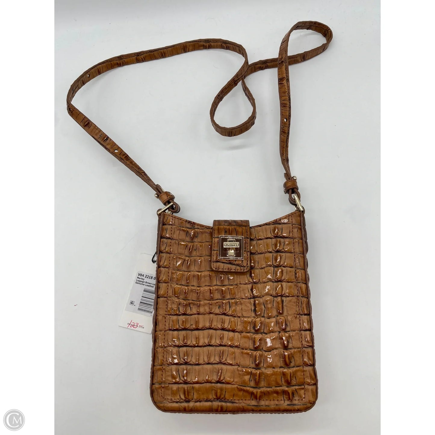 Handbag Designer By Brahmin, Size: Small