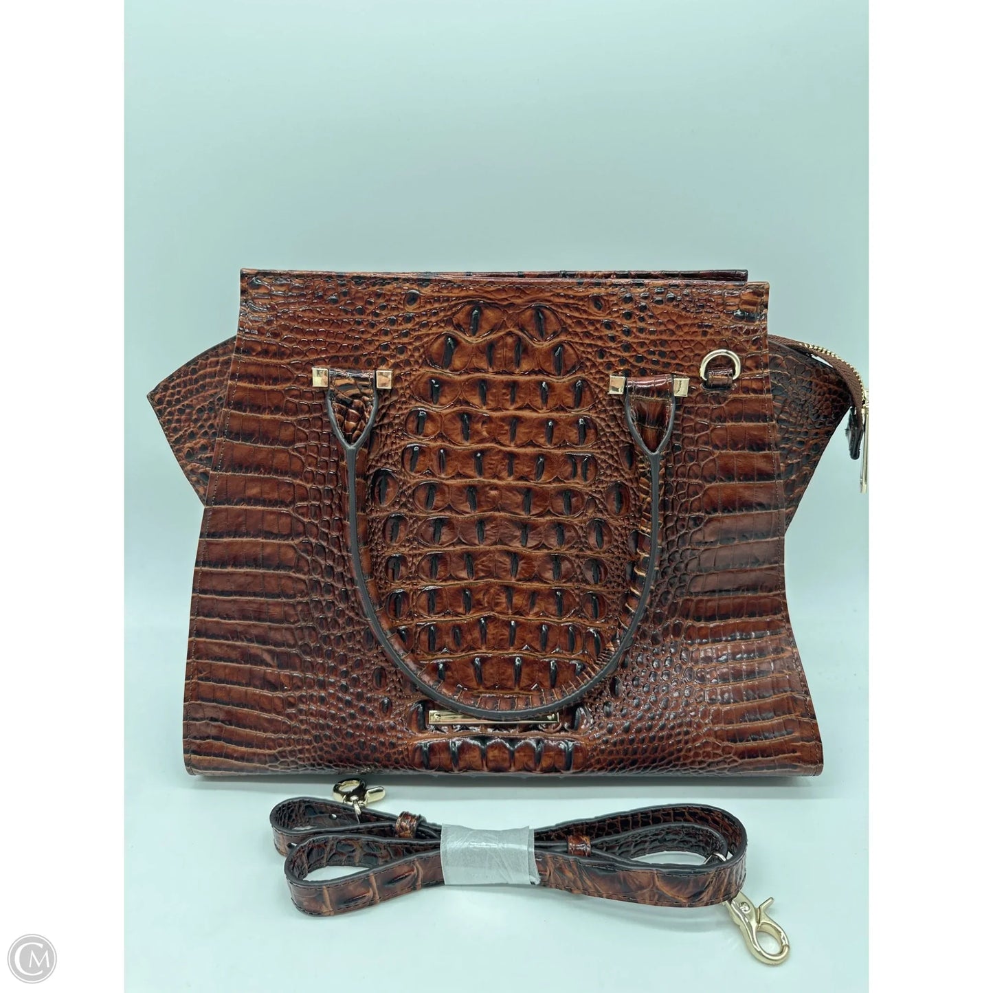 Handbag Designer By Brahmin, Size: Medium