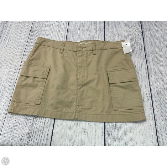 Skirt Mini & Short By Levis In Tan, Size: M