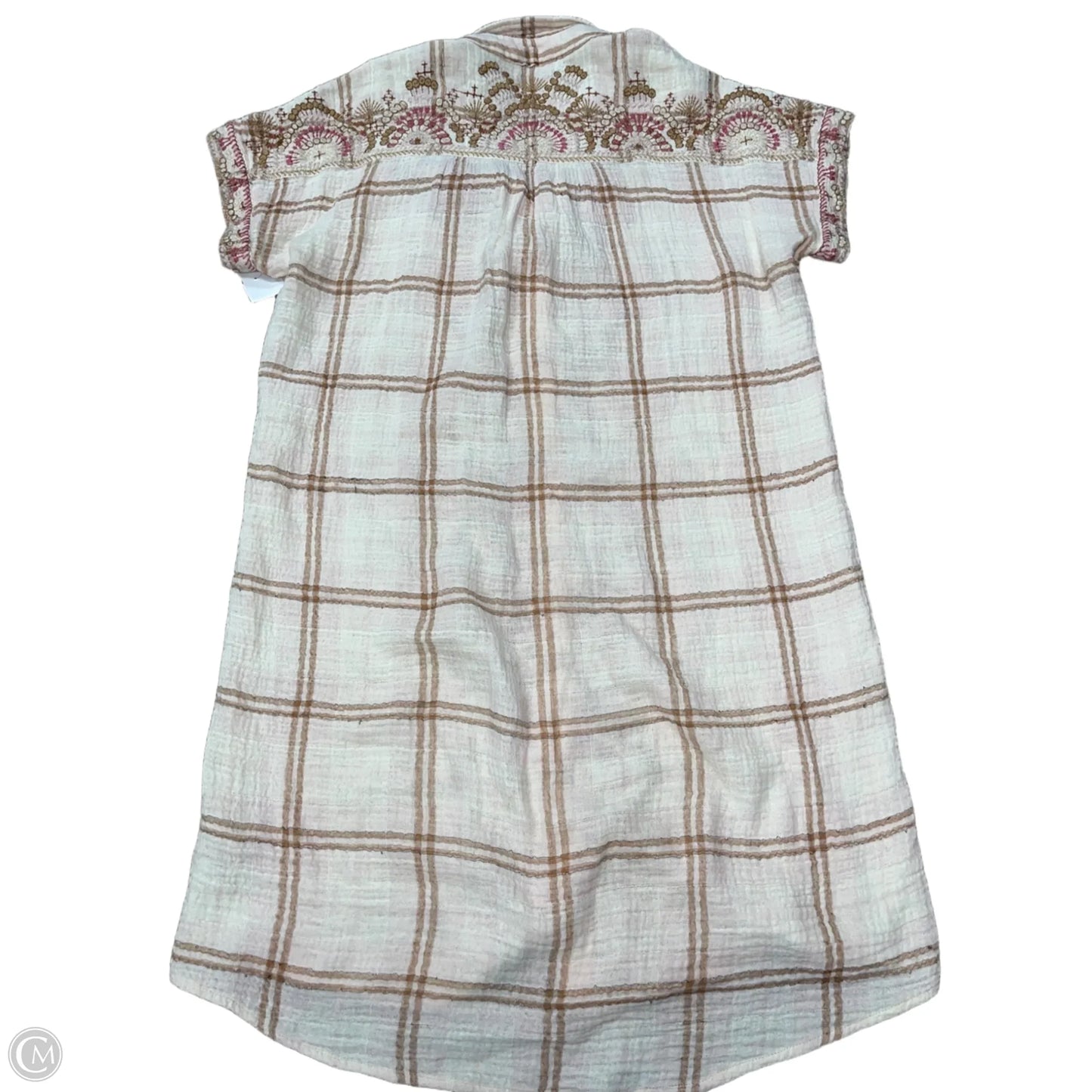 Dress Casual Short By Johnny Was In Pink, Size: S