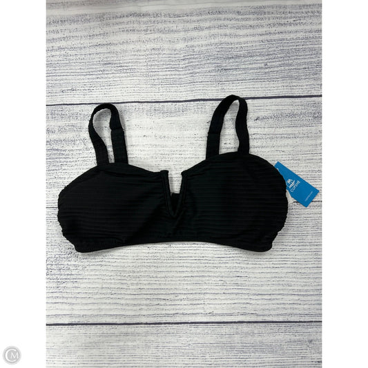 Swimsuit Top By Clothes Mentor In Black, Size: M