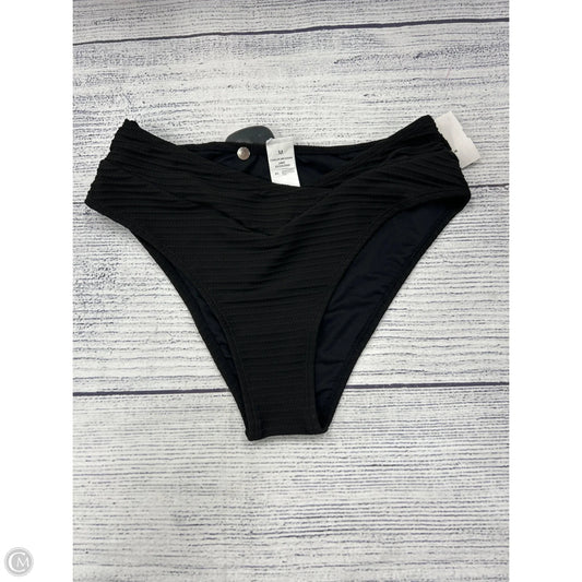 Swimsuit Bottom By Clothes Mentor In Black, Size: M