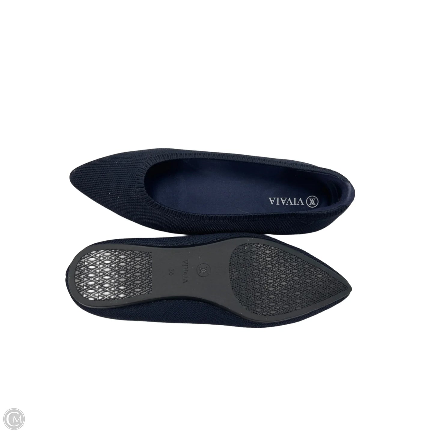 Shoes Flats By Cma In Blue, Size: 6