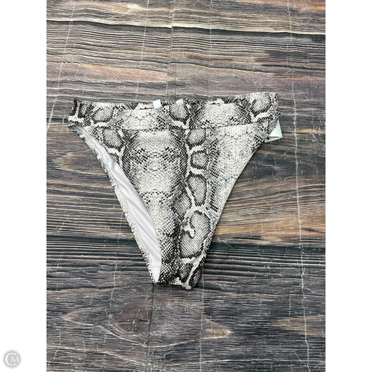 Swimsuit Bottom By Victorias Secret In Animal Print, Size: L