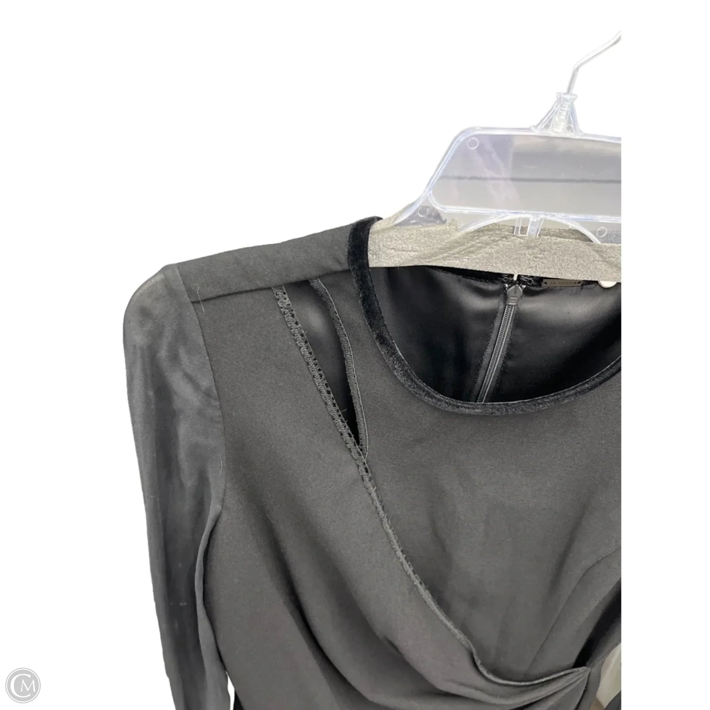 Dress Party Midi By Elie Tahari In Black, Size: S