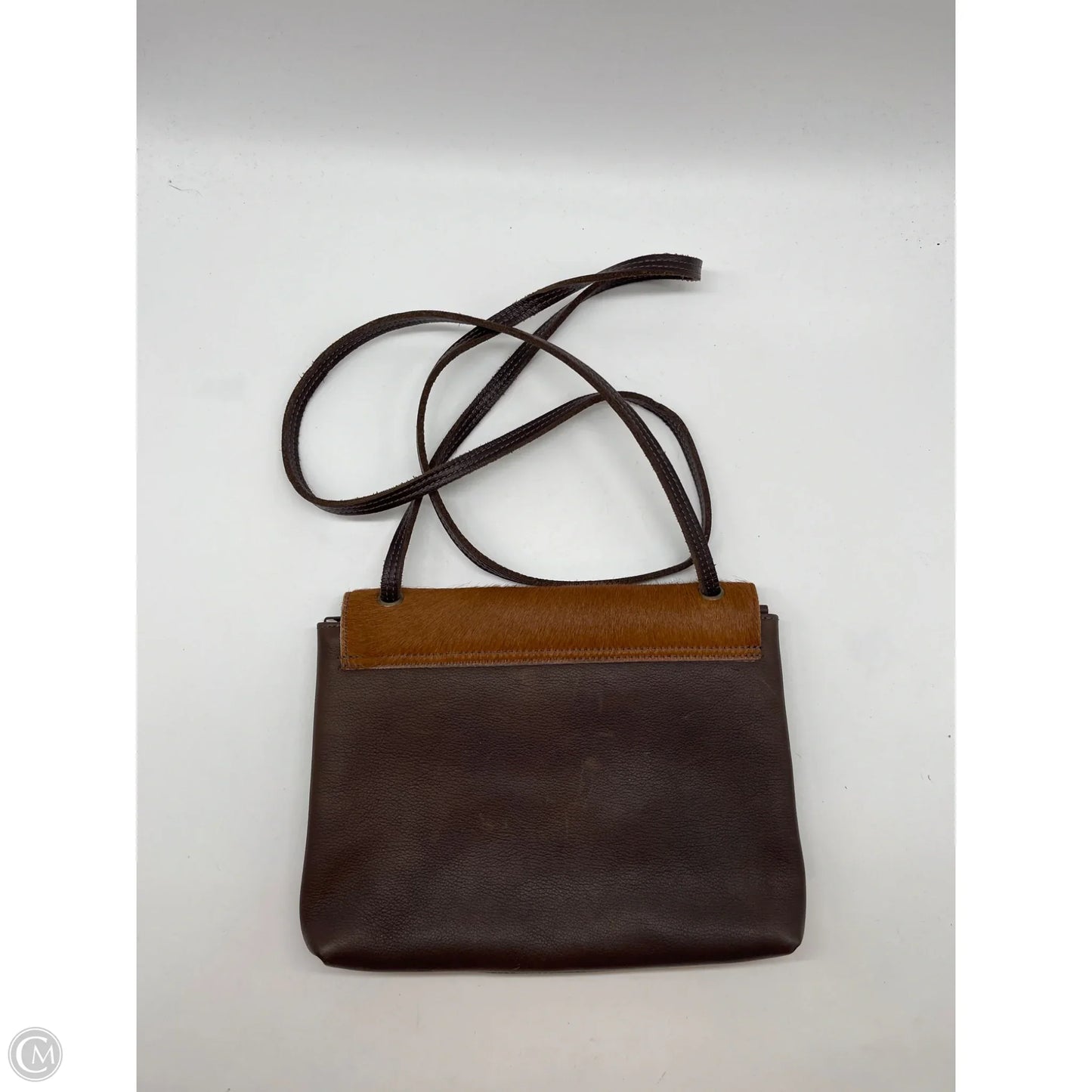Handbag Leather By Cma, Size: Small