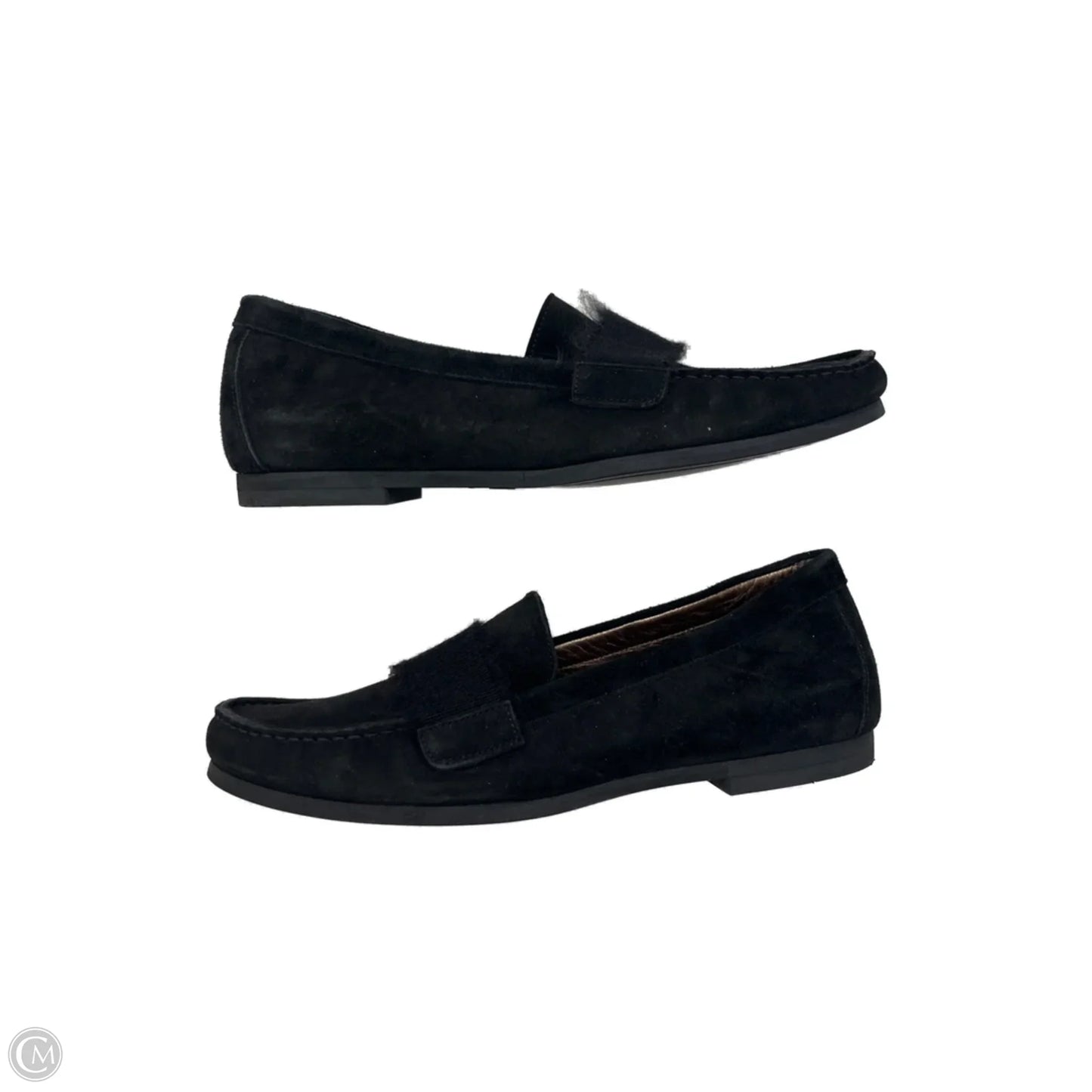 Shoes Flats By Agl In Black, Size: 9