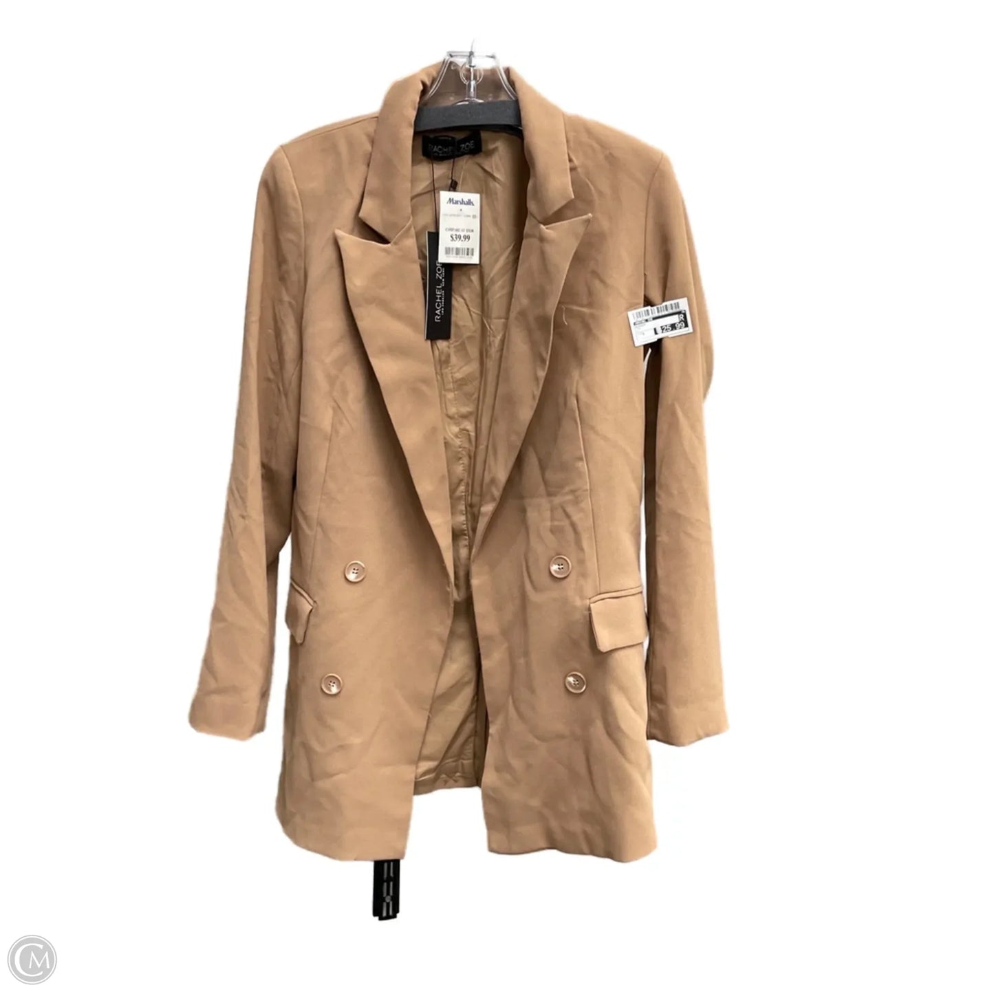 Blazer By Rachel Zoe In Tan, Size: S