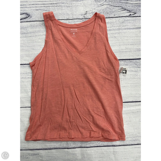 Tank Top By Madewell In Pink, Size: S