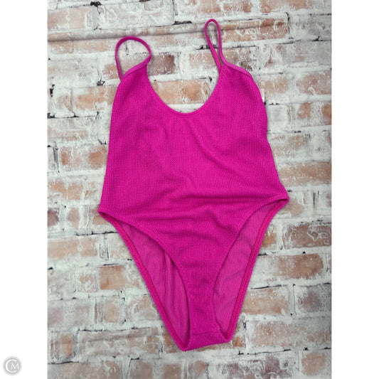 Swimsuit By Good American In Pink, Size: M