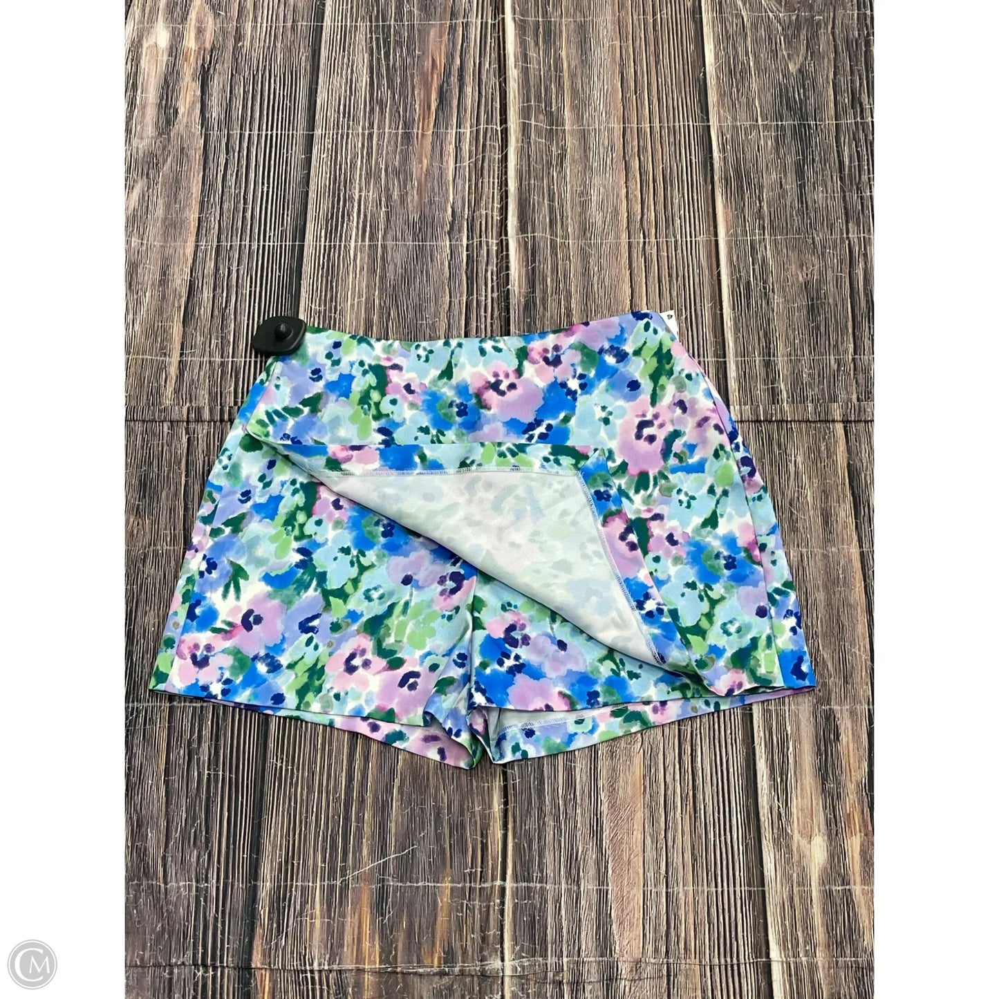 Skort By Zara In Blue, Size: S