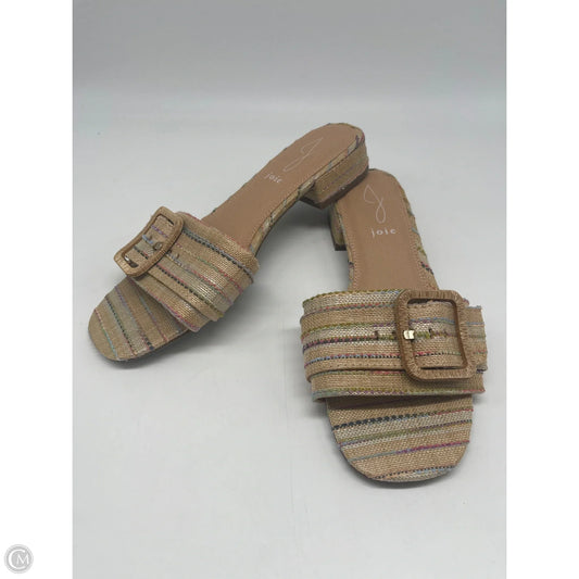 Sandals Flats By Joie In Tan, Size: 7.5