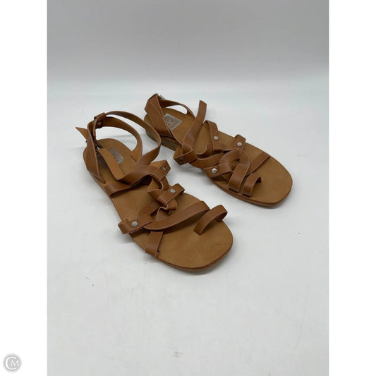 Sandals Flats By Dolce Vita In Brown, Size: 7