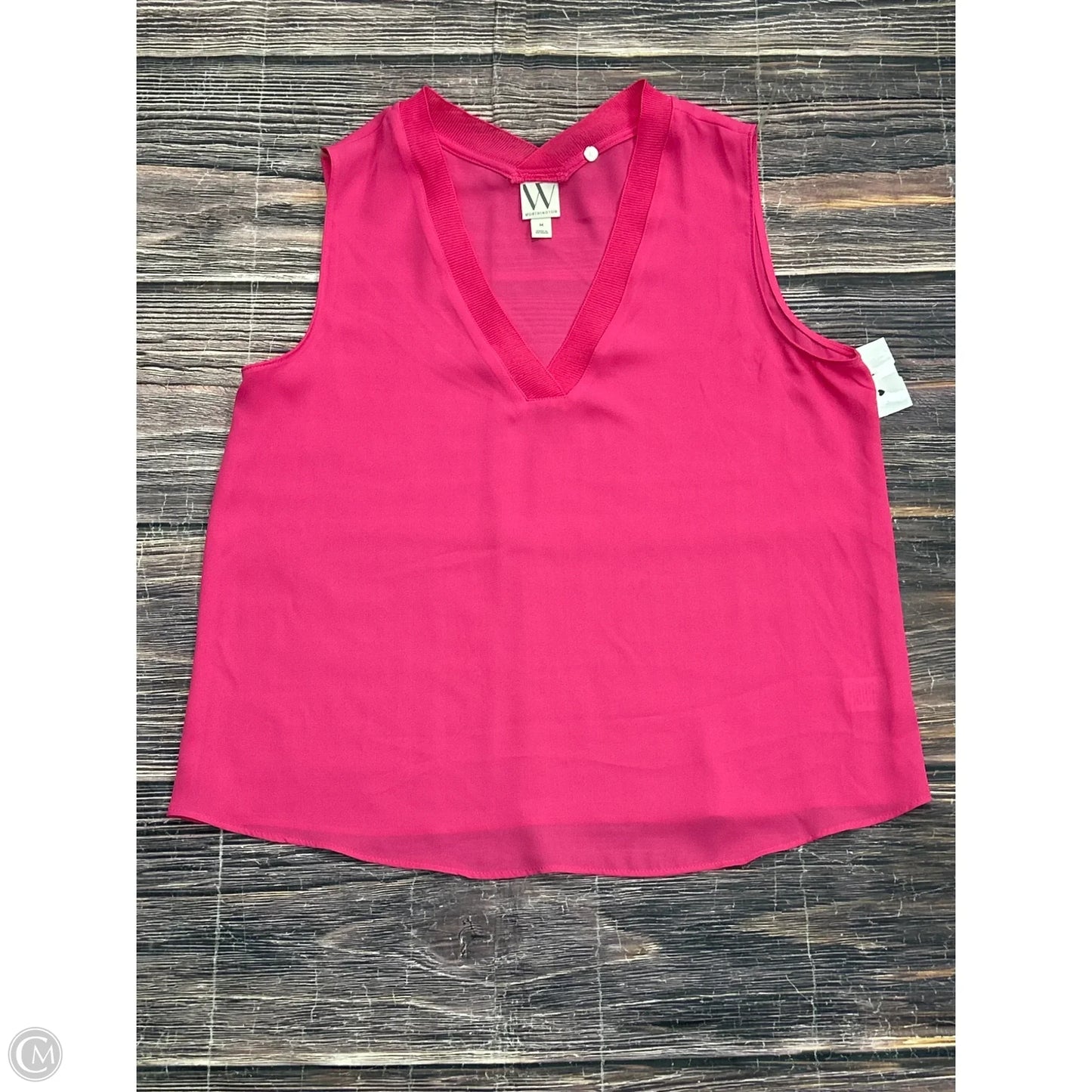 Tank Top By Worthington In Pink, Size: M