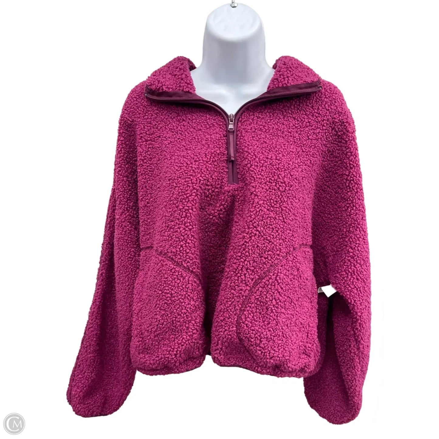 Sweatshirt Collar By Old Navy In Purple, Size: L