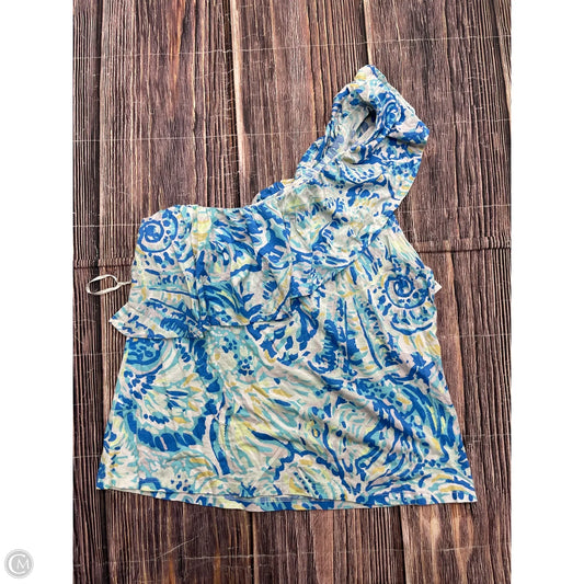 Tank Top Designer By Lilly Pulitzer In Blue, Size: M