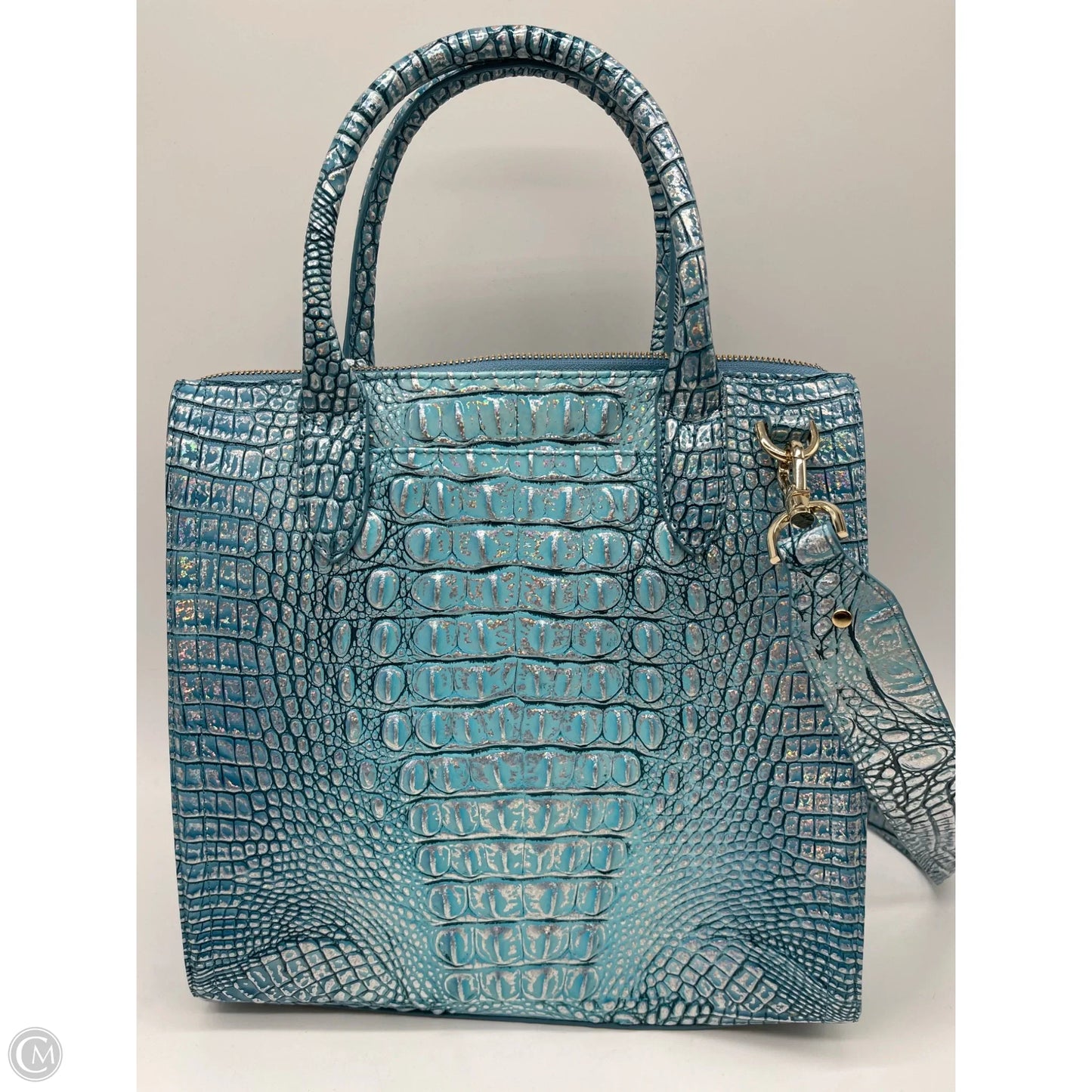 Handbag Designer By Brahmin, Size: Medium