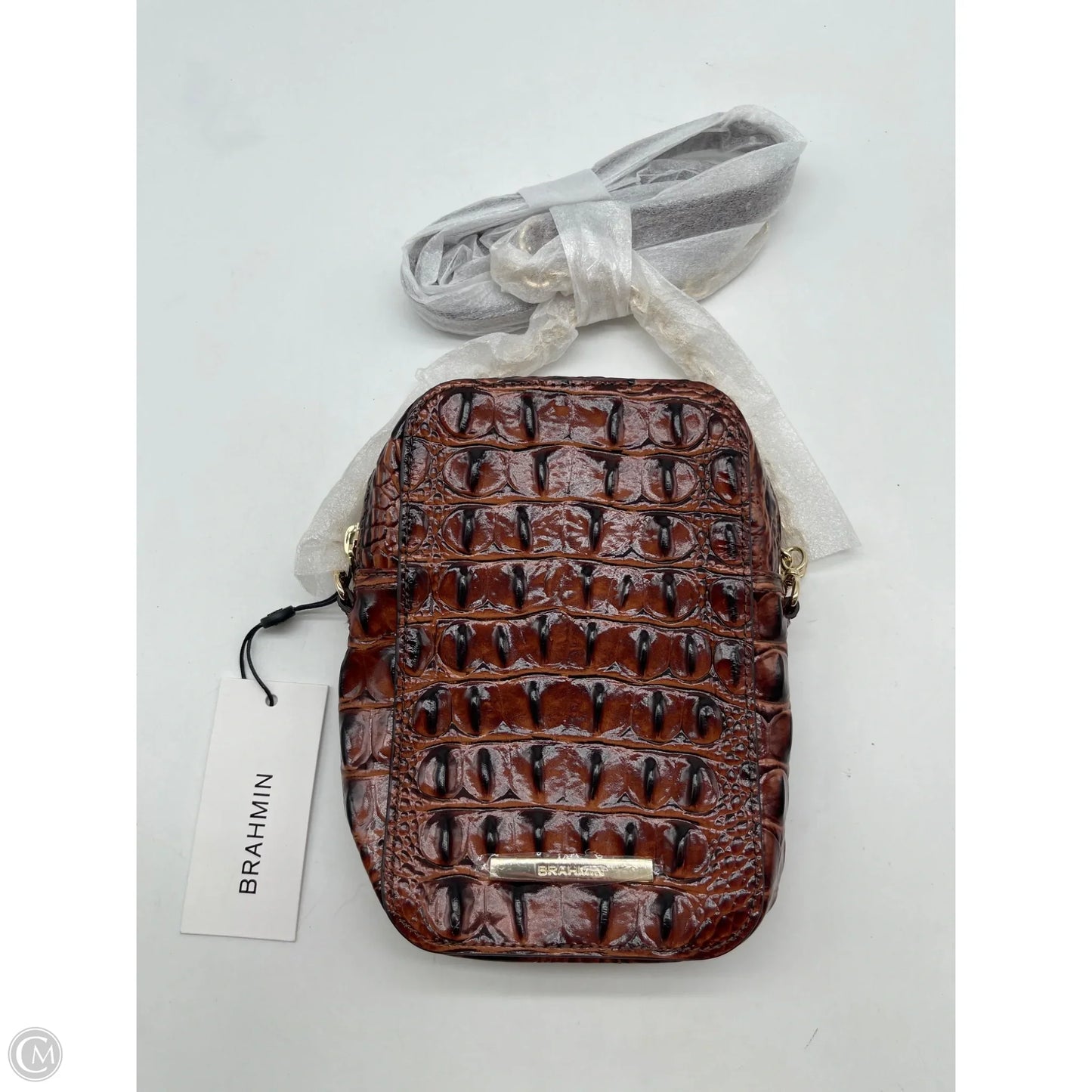 Handbag Designer By Brahmin, Size: Small