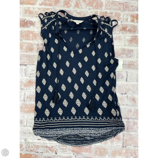 Tank Top By Lucky Brand In Blue, Size: S