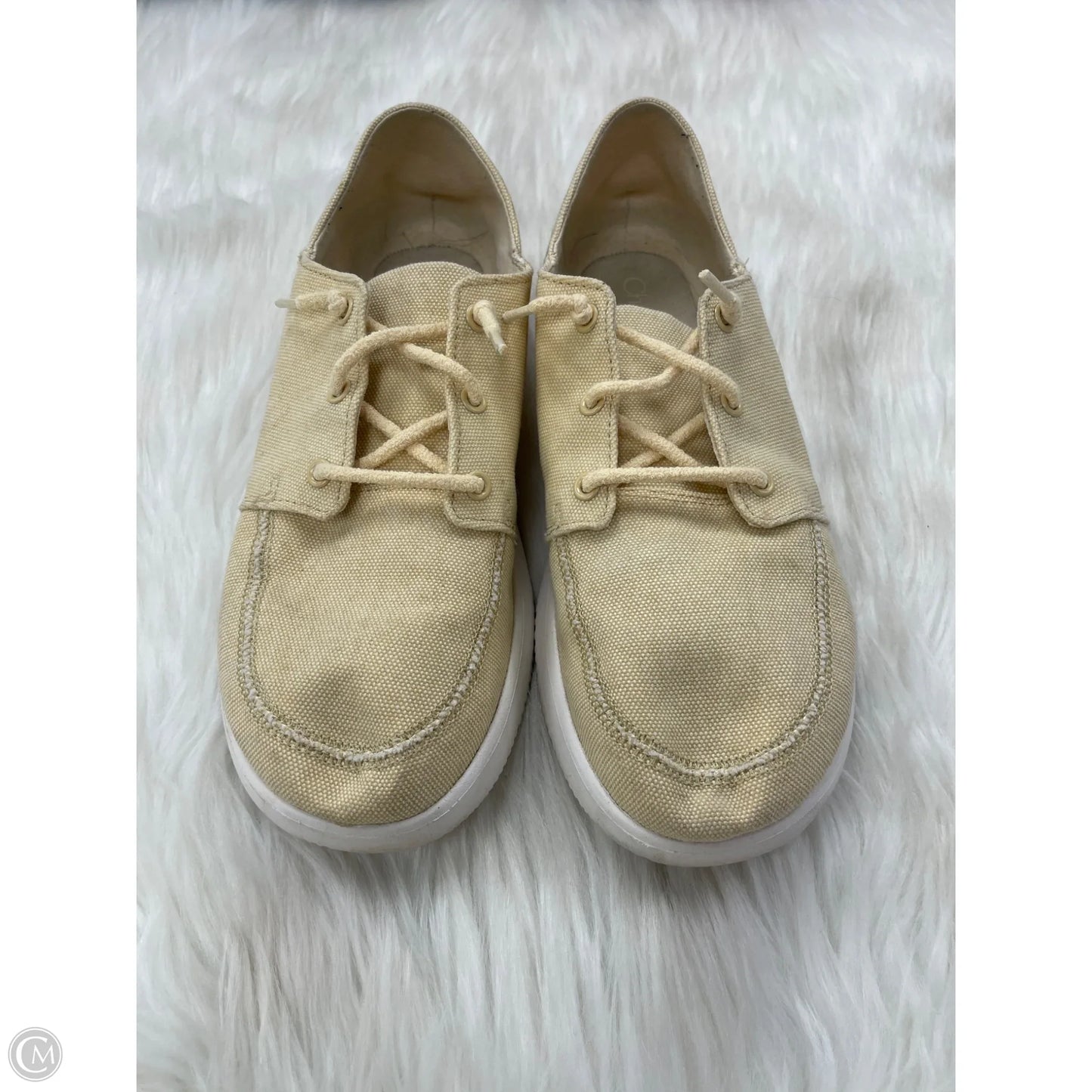 Shoes Sneakers By Chacos In Yellow, Size: 9