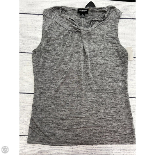 Tank Top By Liz Claiborne In Silver, Size: M