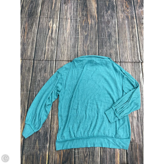 Top Long Sleeve By Free People In Blue, Size: Xl