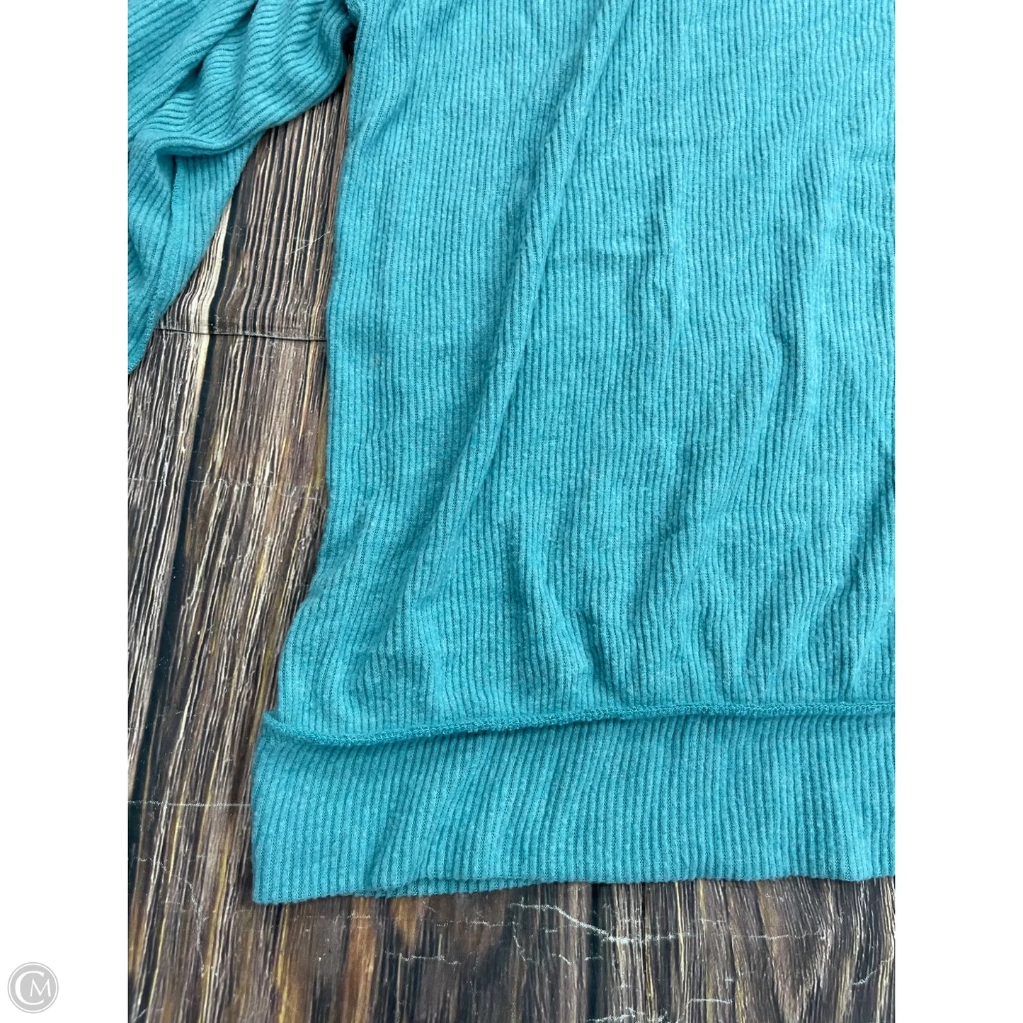 Top Long Sleeve By Free People In Blue, Size: Xl