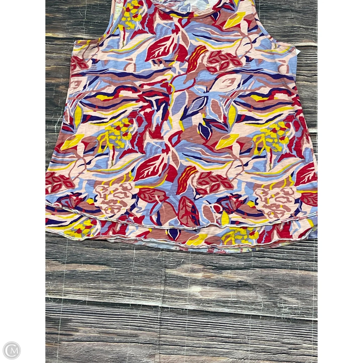 Tank Top By Logo In Pink, Size: Xl