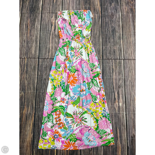 Dress Designer By Lilly Pulitzer In Pink, Size: L