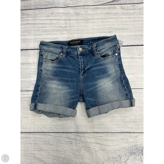Shorts By Liverpool In Blue Denim, Size: 2