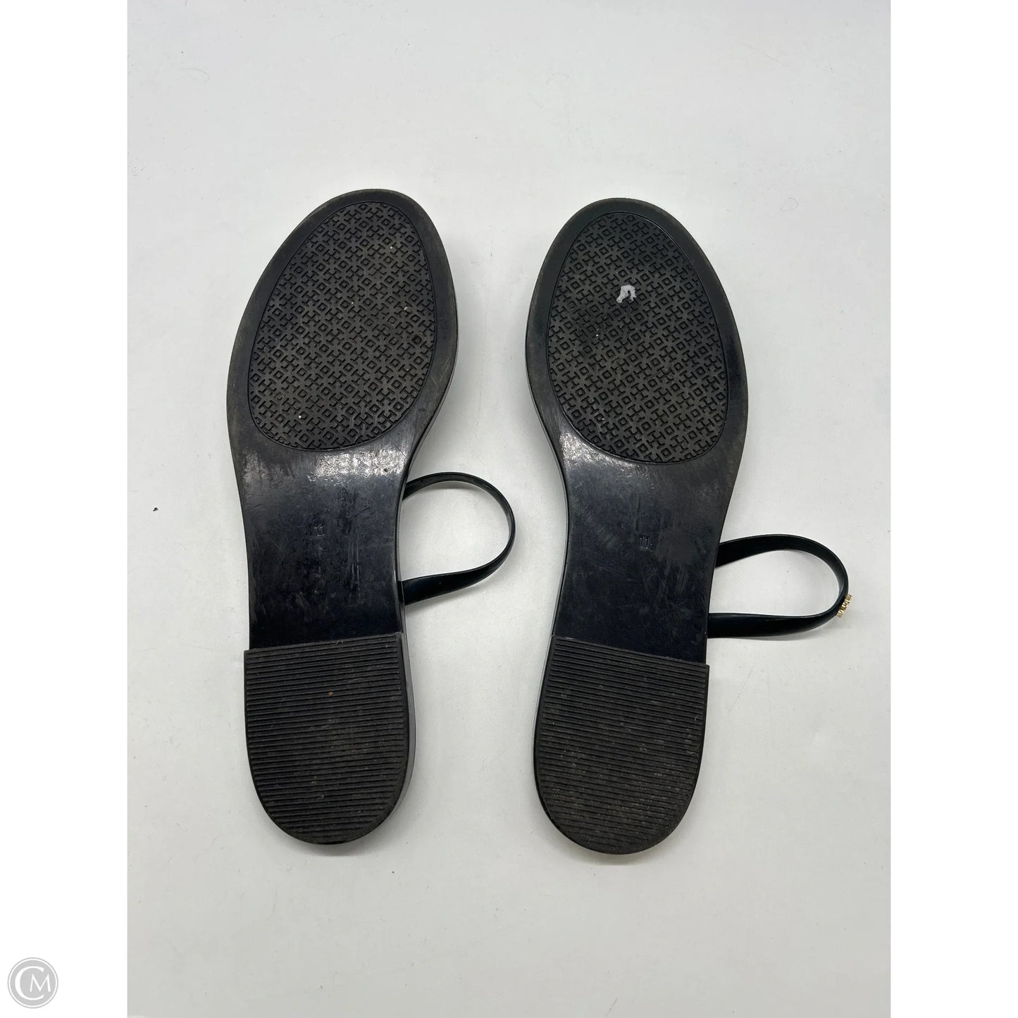 Sandals Designer By Tory Burch In Blue, Size: 11