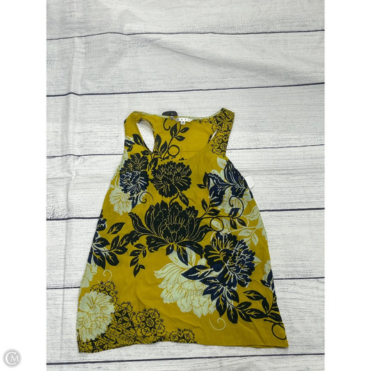 Tank Top By Cabi In Yellow, Size: M