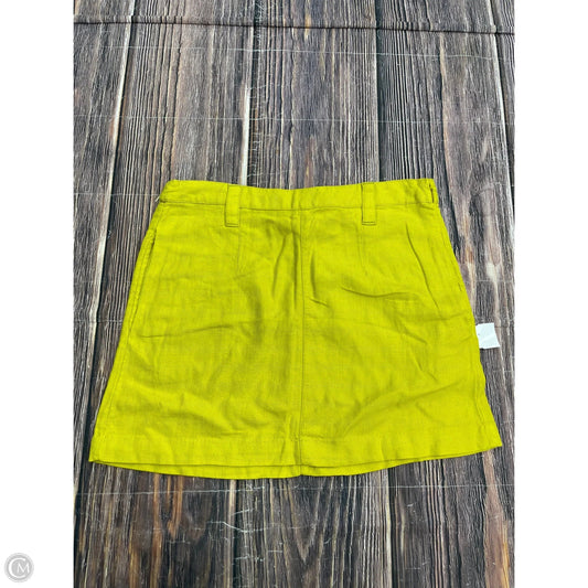 Skirt Mini & Short By Free People In Green, Size: S