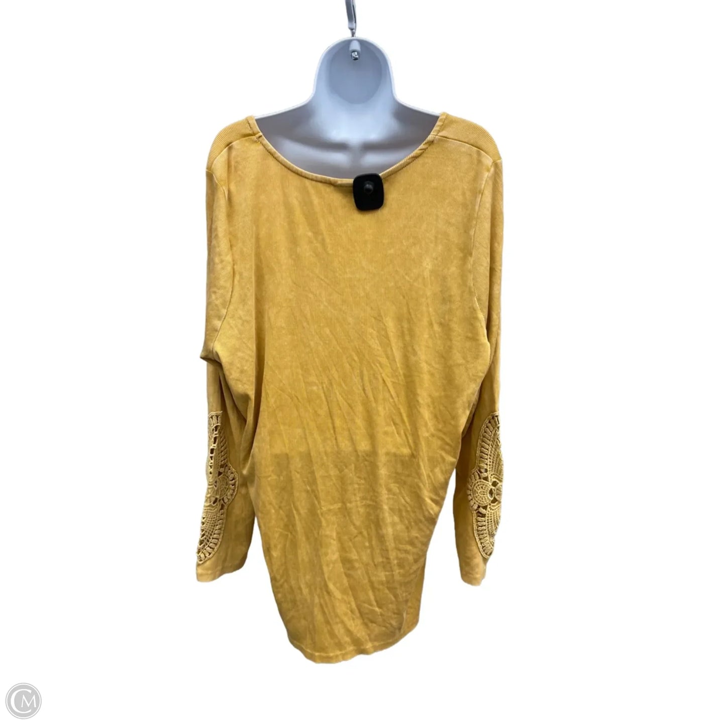 Top Long Sleeve By Torrid In Yellow, Size: 4x
