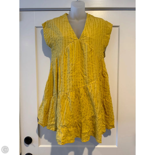 Dress Casual Short By Maeve In Yellow, Size: Xs