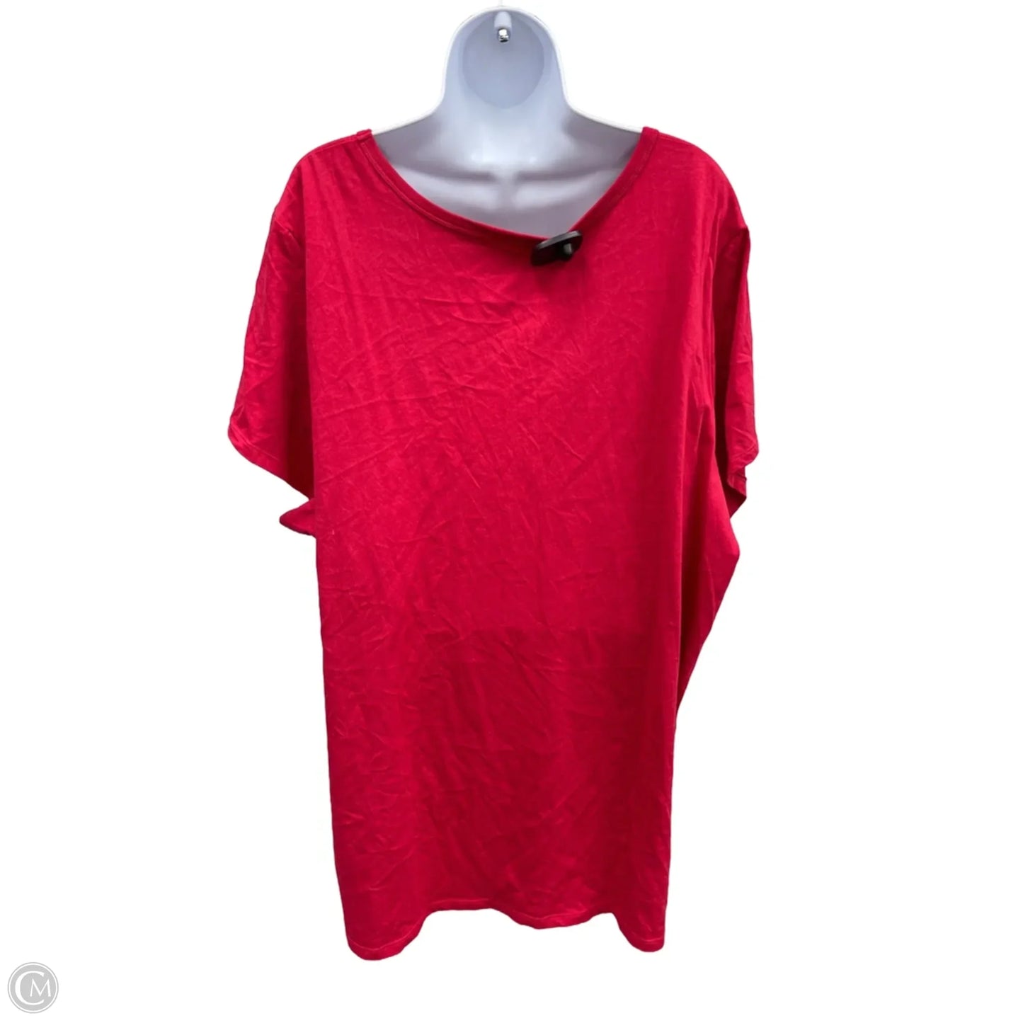 Top Short Sleeve Basic By Torrid In Red, Size: 4x