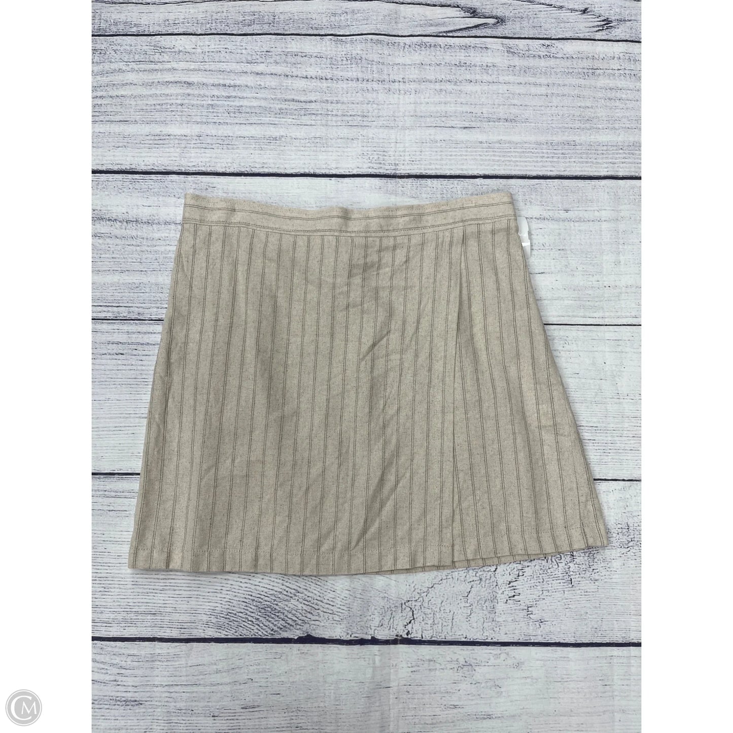 Skirt Mini & Short By Max Studio In Tan, Size: Xl