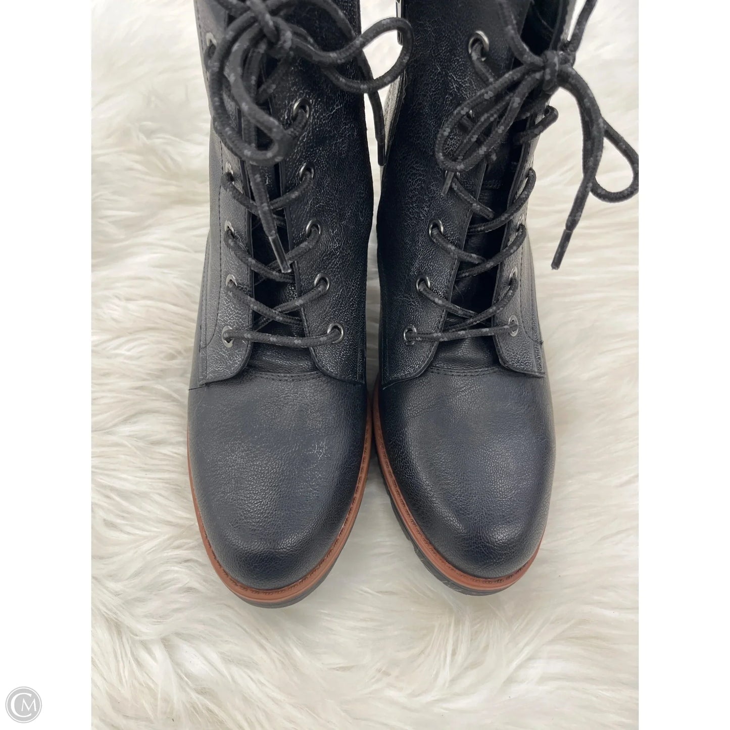 Boots Ankle Heels By Naturalizer In Black, Size: 9.5