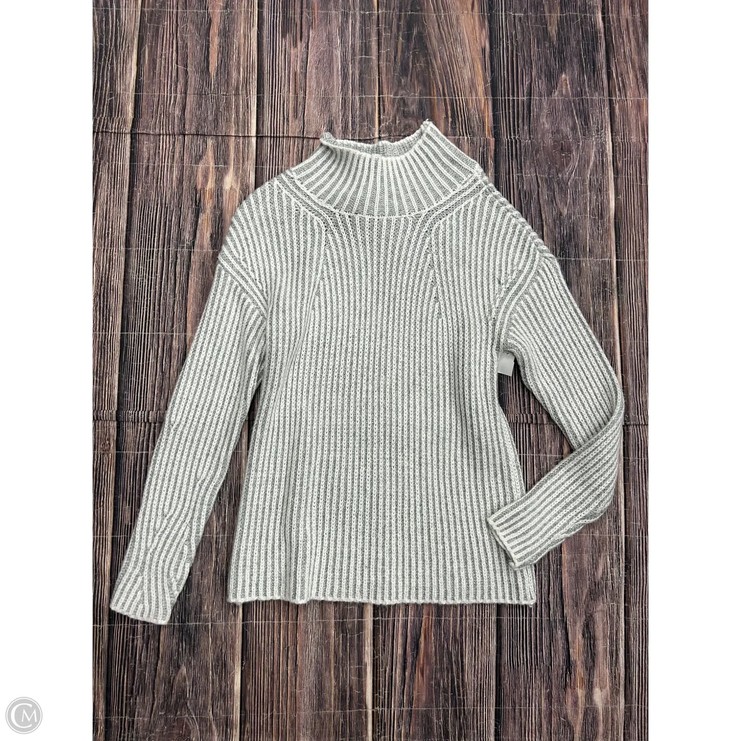 Sweater By Worthington In Grey, Size: S