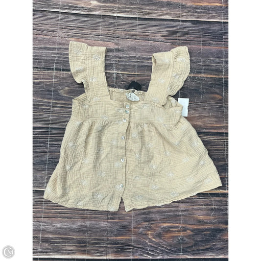 Top Short Sleeve By Joie In Tan, Size: S